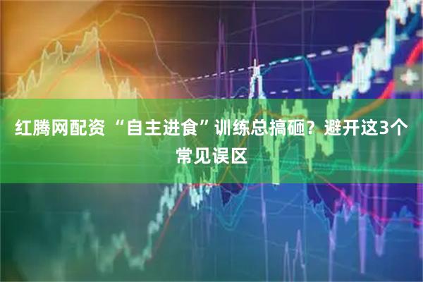 红腾网配资 “自主进食”训练总搞砸？避开这3个常见误区